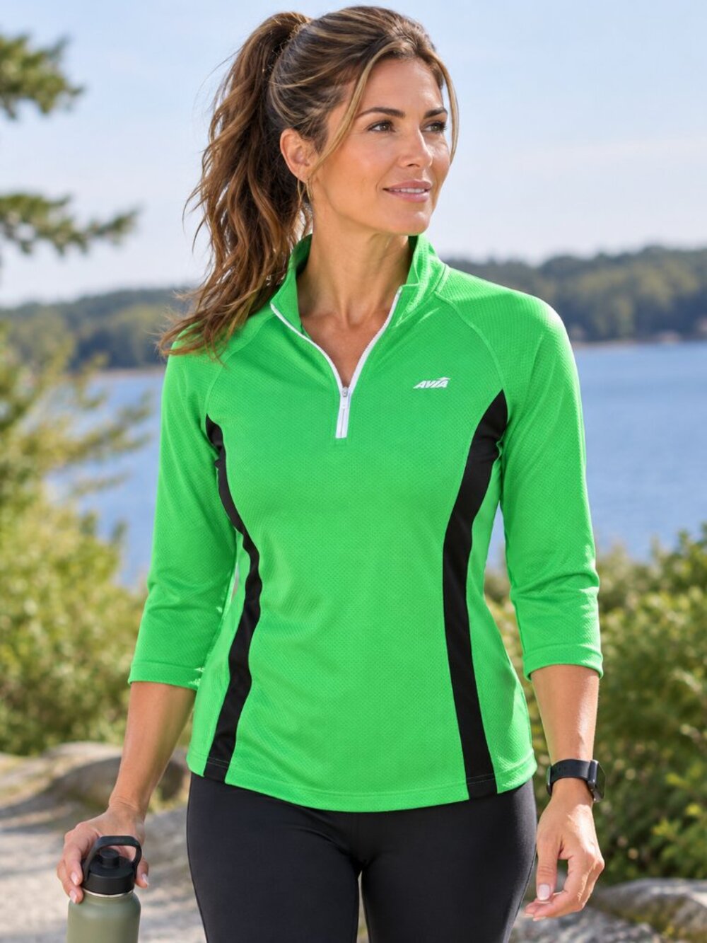 AVIA Lime Green Sports Top